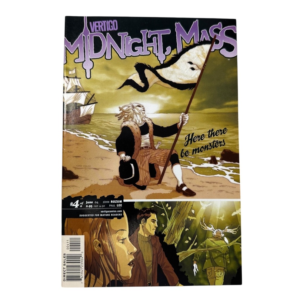 Vertigo Midnight Mass Comic Book Issue #4 June 04 John Rozum Paul Lee‎